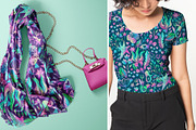 Vibrant Floral Space Pattern, a Pattern Graphic by Velliniki (Thumbnail 5 of 10)