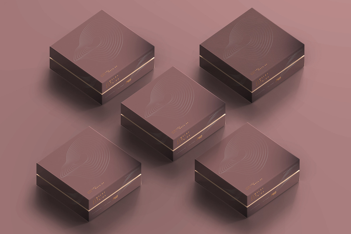 Jewelry or Gift Box Mockups, a Pens & Pencil Mockup by pmvch (Photo 13 of 32)