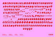 CS Ablaze Pixel, a Sans Serif Font by Craft Supply Co. (Thumbnail 8 of 8)