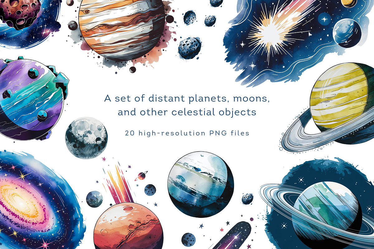 Beyond the Galaxy, a Decorative Illustration by Jessica E. Cornell (Photo 2 of 2)