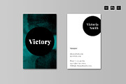 VICTORY Business Card Template, a Business Card Template by Nectarine (Thumbnail 7 of 9)