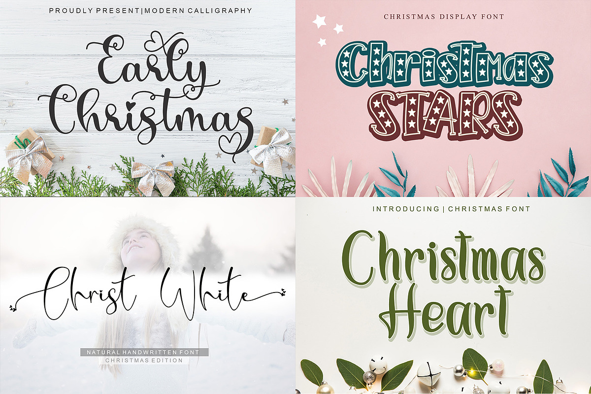 SPECIAL CHRISTMAS FONTBUNDLE, a Handwritten Font by Letterafa Studio (Photo 4 of 11)