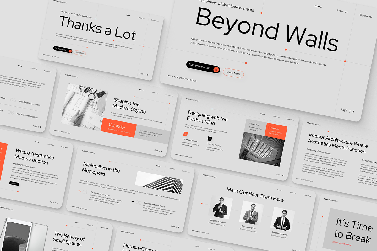 Minimal Architecture Presentation, a Presentation Template by Annora Studio (Photo 5 of 7)