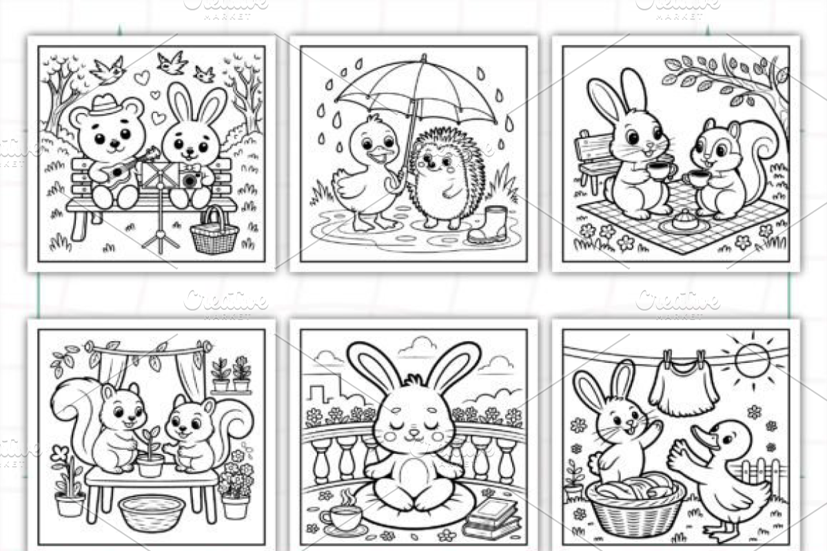 Bold Easy Spring Moments, an Animal Illustration by Ink Gallery (Photo 4 of 4)