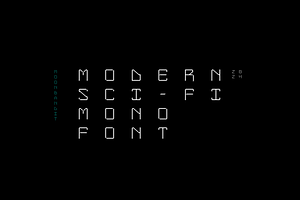 MBF Rhey Mono - Sci-fi Monospace