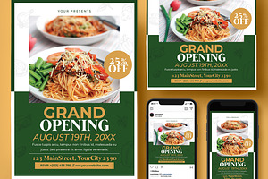 Grand Opening Flyer, a Flyer Template by Creativestoree