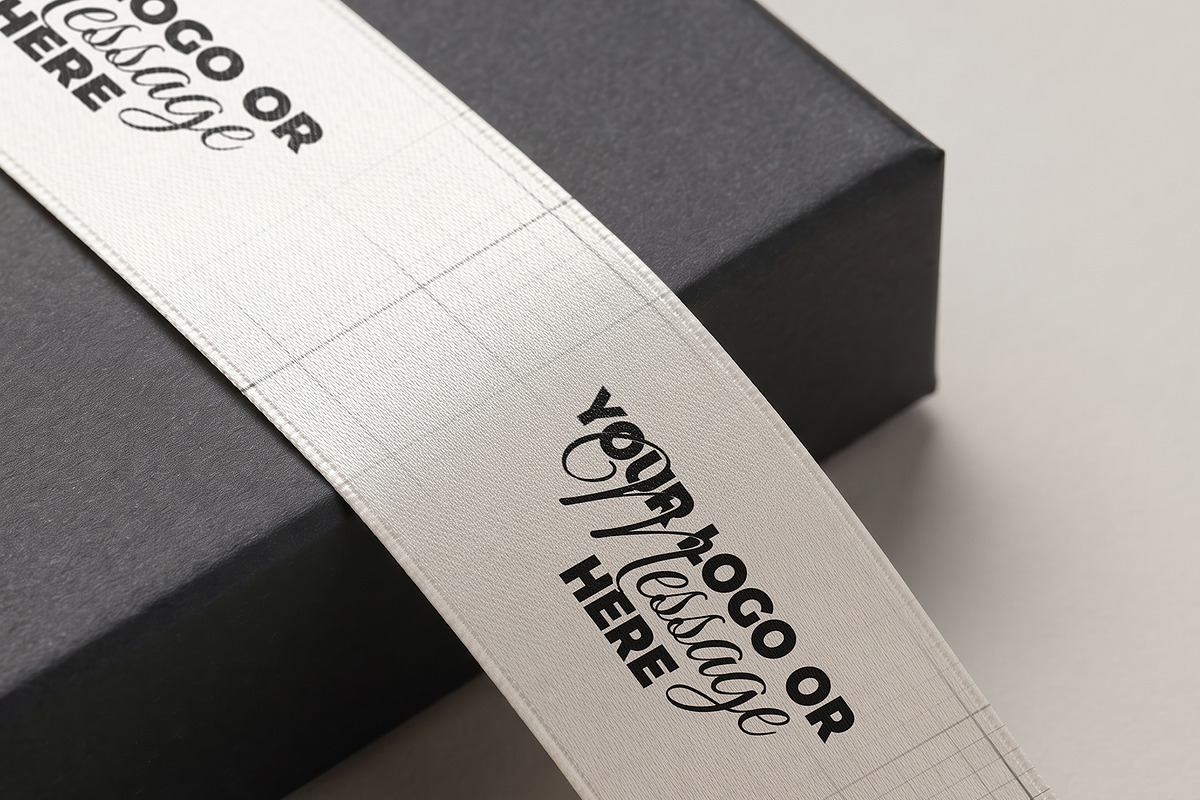 Ribbon Silk Stripe Mockups, a Packaging Mockup by Luuqas Design (Photo 2 of 3)