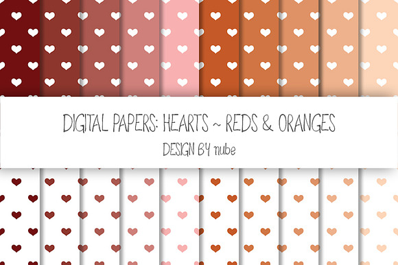 Hearts Seamless Patterns