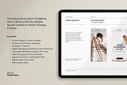 DOMINIQUE STUDIO / Brand Guidelines, a Branding & Logo Template by Studio Dara (Thumbnail 3 of 20)