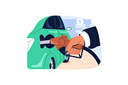 Car rent, carsharing concept set, a Transportation Illustration by PaperTrident (Thumbnail 7 of 11)
