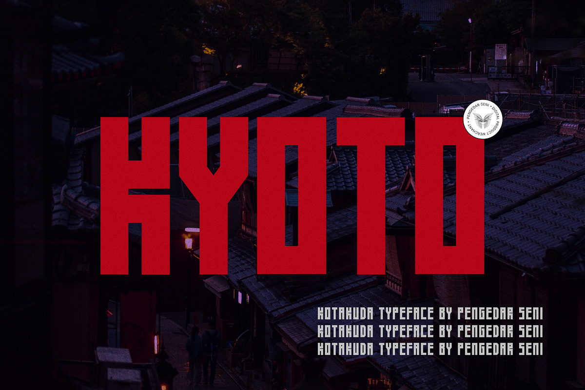 Kotakuda Bold Display Typeface, a Sans Serif Font by Pengedar Seni (Photo 8 of 12)