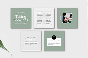 Bookkeeping Social Media Templates