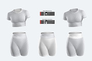 3D Mockup Top & Shorts Sportswears, a Shirt Mockup by Grow Design Craft Studio (Thumbnail 5 of 9)
