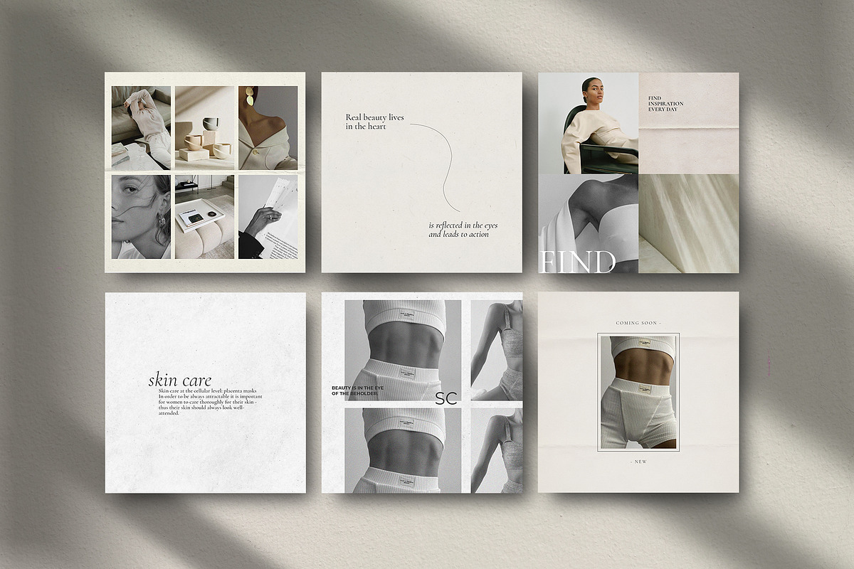 CANVA & PS/Paper love Instagram pack, a Social Media Template by Simple có (Photo 5 of 11)