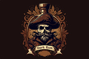 Dark rum vintage typeface plus bonus, a Font by Fractal fonts & graphics (Thumbnail 21 of 31)