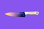 Chef's Knife Mockup, a Household Mockup by Design Squad (Thumbnail 2 of 4)