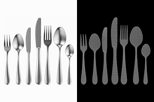 Common Cutlery Set 7 Pieces