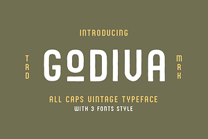 Godiva Vintage Font