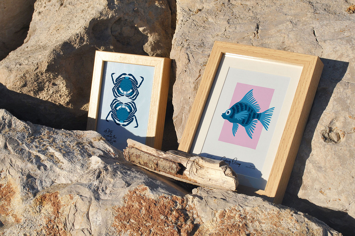 Art Poster Bundle | 10 in 1, an Object Graphic by KetteCreate (Photo 36 of 51)