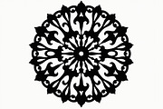 Elegant Mandala Silhouette Bundle, an Illustration by BIPLOB EXPERT (Thumbnail 19 of 21)
