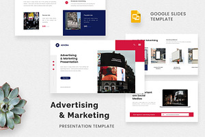 Advertising &Marketing Google Slides, a Presentation Template by Premast