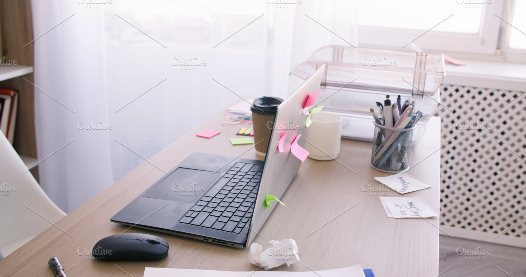 Business office productive workspace, a Business Photo by Photo Drive Studio