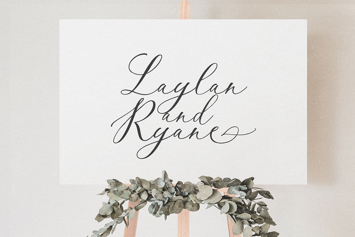 Alysar | Delicate Calligraphy Font, a Script Font by KA Designs (Photo 5 of 24)