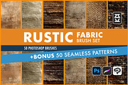 Rustic Fabric Texture Brush Set, a Brushes & More by Zsolt Kosa Art (Thumbnail 1 of 6)