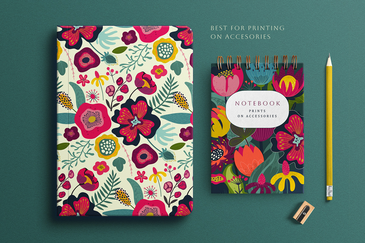 Bright Blossom Vector Collection, a Pattern Graphic by Molly art (Photo 12 of 14)