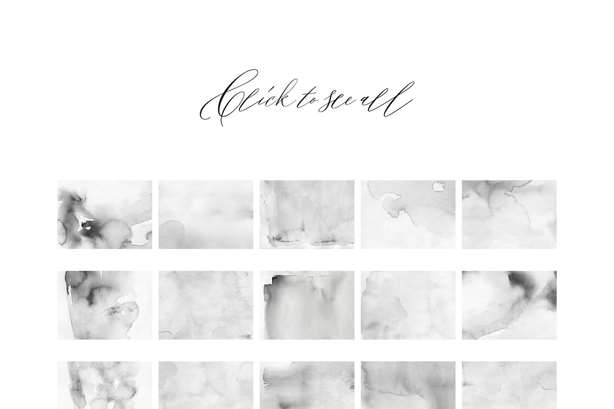 Memoir - Watercolor wash collection, a Texture Graphic by andromida (Photo 4 of 5)
