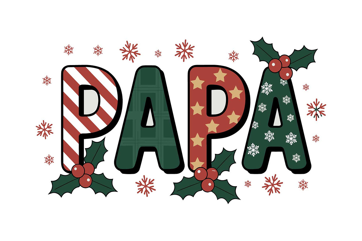 BELIEVE Holiday Quote Art SVG, an Object Graphic by yasushie (Photo 6 of 16)
