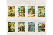 SURREAL OLD LADY COASTAL JOURNAL, a Person Illustration by Daring Digies (Thumbnail 6 of 12)