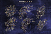 Floral Elements. Seamless Patterns., a Decorative Illustration by Diana Kovach (Thumbnail 8 of 18)