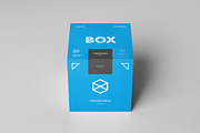 Carton Box Mockup 100x100x100 & Wrap, a Packaging Mockup by Yogurt86 (Thumbnail 2 of 8)