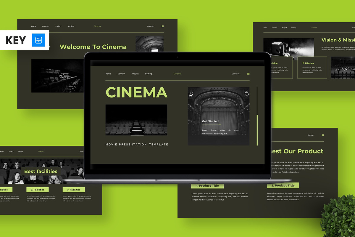 Cinema - Movie Keynote