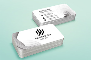Abstract Business Card Design, a Business Card Template by Kseniya-Omega