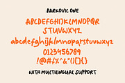 Barkovic Casual Handwritten Font, a Handwritten Font by Littlehand (Thumbnail 9 of 10)
