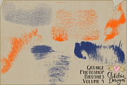 Grunge Texture Photoshop Brushes 50%, a Brush Add-On by Clikchic Designs (Thumbnail 13 of 13)