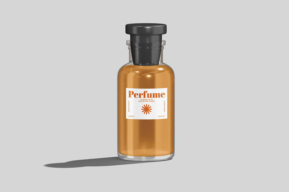 Perfume Bottle Mockup, a Packaging Mockup by Unerispace (Photo 3 of 3)