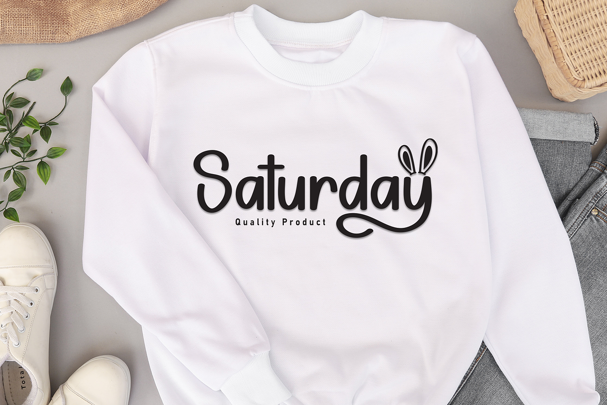 Baby Bunny | Script Font, a Handwritten Font by Scratchones (Photo 3 of 9)