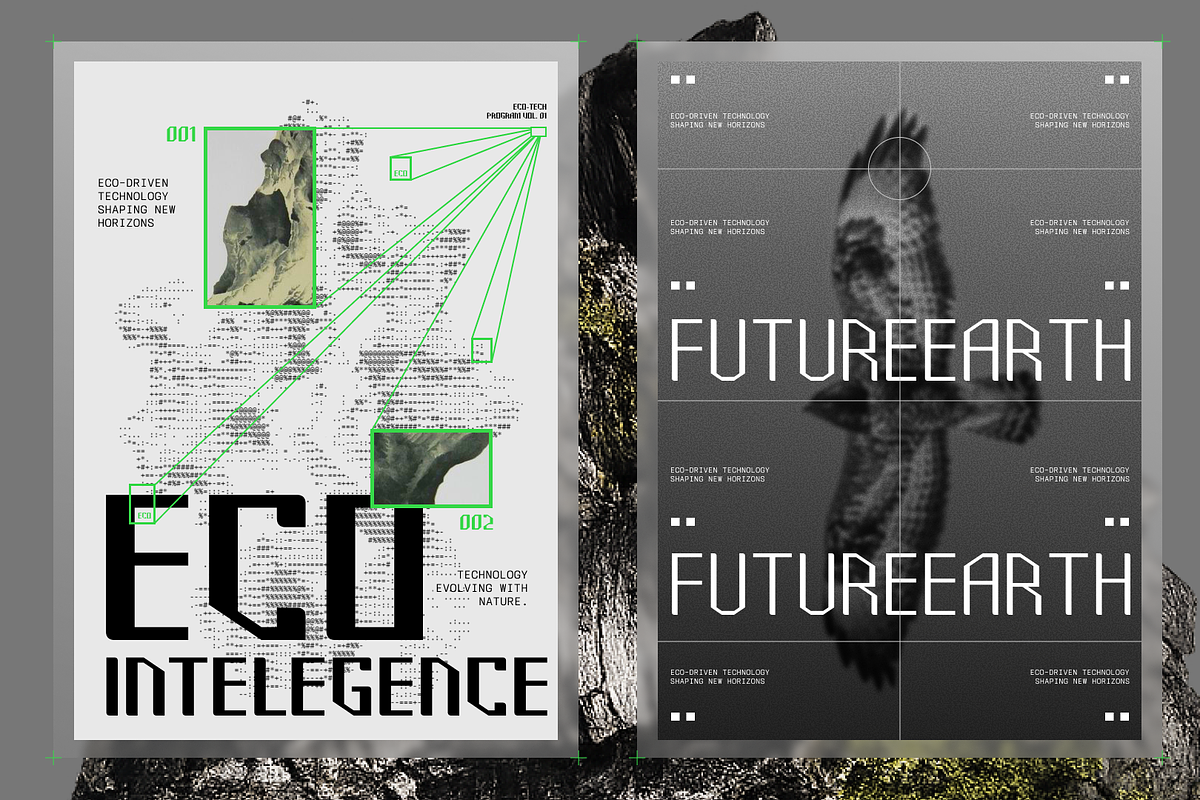 Luminar - Futuristic Font, a Sans Serif Font by CuratedType Studio (Photo 6 of 8)