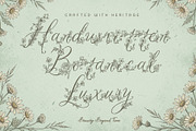 MiRohlWay - Floral Elegant Script, a Script Font by HypeWorksCo (Thumbnail 7 of 20)