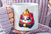 Kawaii Construction Sublimation PNG, an Illustration by Pixels.Craft (Thumbnail 5 of 7)