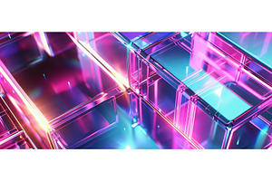 Futuristic Neon Tubes with Vibrant, a Technology Photo by piter.goskov