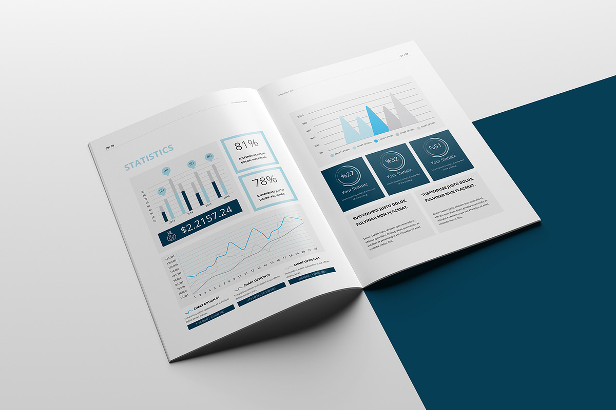 Annual Report 2023 | 28 Pages, a Brochure Template by Pro-Gh (Photo 11 of 14)
