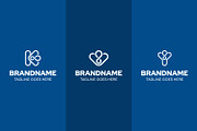 Letter K V Y Infinity Line Logo, a Branding & Logo Template by Pray Art Design Studio (Thumbnail 2 of 2)