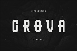 GROVA TYPEFACE