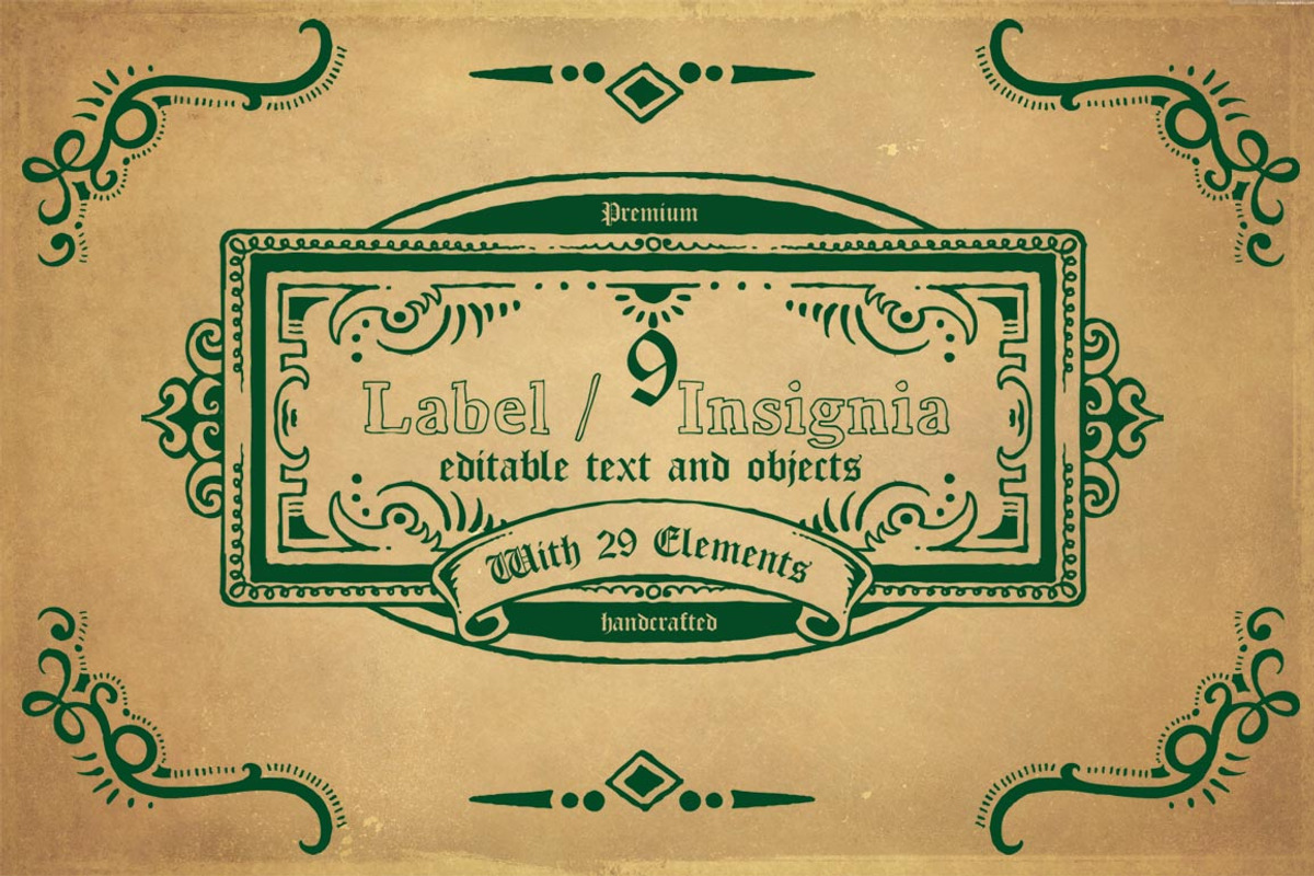 Retro Label / Insignia