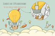 Flying little people, a Person Illustration by Sapunkele (Thumbnail 3 of 3)