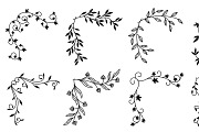 Vintage floral borders, an Object Graphic by Woters little shop (Thumbnail 6 of 9)